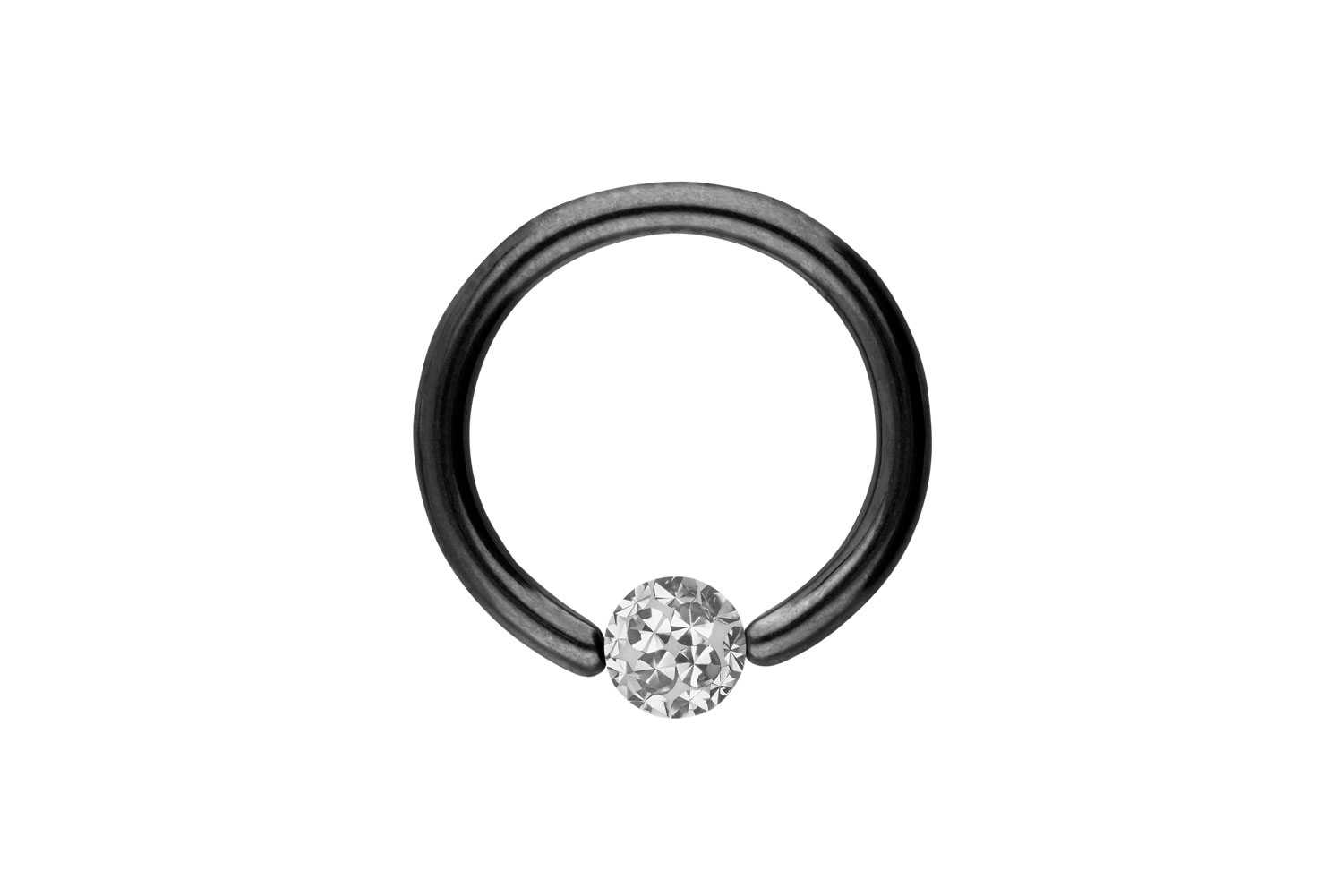 Chirurgenstahl Klemmkugelring Piercing EPOXY-KUGEL